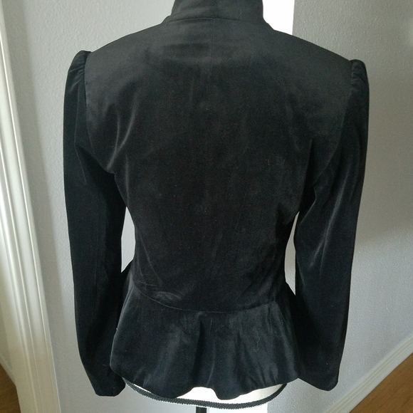 Amaryllis from Anthropologie Velvet-like Jacket! - Picture 9 of 11